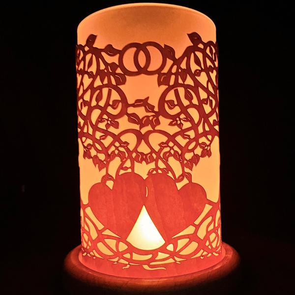 Windlicht Lebensbaum Hochzeit